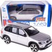 BMW X5 E70 SREBRNY SAMOCHÓD METALOWY AUTO MODEL POJAZD BBURAGO 1:43