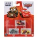 CARS AUTA MINI RACERS 3-PAK SAMOCHODY METALOWE MATTEL ZYGZAK MCQUEEN CRUZ