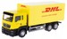 CIĘŻARÓWKA MAN DHL SAMOCHÓD DOSTAWCZY KURIER MODEL METALOWY POJAZD 1:64