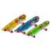 DESKOROLKA DO SKRĘCANIA MINI DESKOROLKA SKATE FINGERBOARD ŚWIECI 3 SZT.