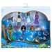 DISNEY MAŁA SYRENKA LALKA ARIELKA LITTLE MERMAID ZESTAW 7 FIGUREK AKCESORIA