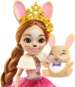 ENCHANTIMALS ROYAL LALKA BRYSTAL BUNNY I RODZINA KRÓLICZKÓW FIGURKI