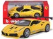 FERRARI 458 CHALLENGE ŻÓŁTY SAMOCHÓD METALOWY POJAZD MODEL BBURAGO 1/24