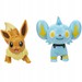 FIGURKI BITEWNE POKEMON BATTLE READY EEVEE + SHINX