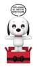 FUNKO POPSIES SNOOPY PIESEK PEANUTS FIGURKA WINYLOWA KOLEKCJONERSKA