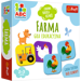 GRA EDUKACYJNA PUZZLE FARMA ABC MALUCHA ZABAWA NAUKA ROZWÓJ - 01944 TREFL