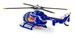 HELIKOPTER MODEL METALOWY RED BULL EUROCOPTER MBB BO 105 1:100 DAFFI 