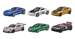 HOT WHEELS SAMOCHODZIKI AUTA 6-PAK JAGUAR BMW AUDI PORSCHE MERCEDES ALPINE