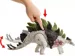 JURASSIC WORLD DINOZAUR STEGOSAURUS FIGURKA MATTEL RUCHOMY DRAPIEŻNIK