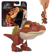 JURASSIC WORLD PRZYPINKA DINOZAUR SPINOSAURUS FIGURKA SNAP SQUAD MATTEL  