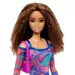 LALKA BARBIE FASHION MARMURKOWA SUKIENKA DŁUGIE FALOWANE WŁOSY 30cm MATTEL