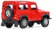 LAND ROVER DEFENDER METALOWE AUTO KOLEKCJONERSKIE WELLY 1:34 CZERWONY