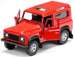 LAND ROVER DEFENDER METALOWE AUTO KOLEKCJONERSKIE WELLY 1:34 CZERWONY