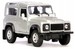 LAND ROVER DEFENDER METALOWE AUTO KOLEKCJONERSKIE WELLY 1:34 SREBNY