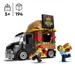 LEGO CITY CIĘŻARÓWKA Z HAMBURGERAMI SAMOCHÓD AUTO FIGURKI 194 EL. 60404