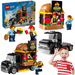 LEGO CITY CIĘŻARÓWKA Z HAMBURGERAMI SAMOCHÓD AUTO FIGURKI 194 EL. 60404