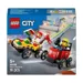 LEGO CITY ZESTAW WYŚCIGÓWEK PIZZA KONTRA WÓZ STRAŻACKI 70 ELEMENTÓW 60458