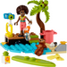 LEGO FRIENDS PRZYJACIELE SPRZĄTANIE PLAŻY WYSPA PALMA DESKA 30635 SASZETKA