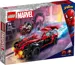 LEGO MARVEL SPIDERMAN MILES MORALES KONTRA MORBIUS SAMOCHÓD FIGURKI 76244