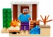 LEGO MINECRAFT PUSTYNNA WYPRAWA STEVE'A FIGURKI LATAJĄCY FANTOM 75EL. 21251