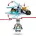 LEGO NINJAGO LODOWY MOTOCYKL ZANEA MOTOR FIGURKA NINJA 84 ELEMENTY 71816