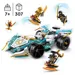 LEGO NINJAGO SMOCZA MOC ZANE'A WYŚCIGÓWKA SPINJITZU SAMOCHÓD 307 EL. 71791