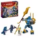 LEGO NINJAGO ZESTAW BITEWNY Z MECHEM JAYA FIGURKI 78 ELEMENTÓW 71805