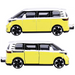 MAJORETTE VOLKSWAGEN ID. BUZZ PREMIUM CARS BUS SAMOCHODZIK METALOWY ŻÓŁTY