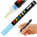 MARKER AKRYLOWY ARTYSTYCZNY DEKOARYCJNY OZDOBNY 1-2mm NIEBIESKI AQUA BLUE