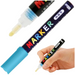 MARKER AKRYLOWY ARTYSTYCZNY DEKOARYCJNY OZDOBNY 1-2mm NIEBIESKI SKY BLUE