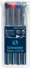 MARKER FOLIOPIS SCHNEIDER MAXX 224M 1mm 4 KOLORY CD/DVD WODOODPORNY 