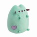 MASKOTKA KOTEK PUSHEEN MIĘTOWY SIEDZĄCY SERDUSZKO 18 CM ORYGINALNA