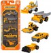 MATCHBOX SAMOCHODZIKI METALOWE MATTEL 5W1 AUTKA MBX CONSTRUCTION HKY21