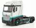 MERCEDES ACTROS CIĘŻARÓWKA SAMOCHÓD METALOWY TIR SREBRNY AUTO BBURAGO 1:43