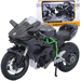 MOTOCYKL KAWASAKI NINJA H2R MODEL POJAZDU ŚCIGACZ MOTOR KOLEKCJONERSKI 1:12