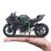 MOTOCYKL KAWASAKI NINJA H2R MODEL POJAZDU ŚCIGACZ MOTOR KOLEKCJONERSKI 1:12