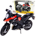 MOTOCYKL SUZUKI V-STROM ŚCIGACZ POJAZD MOTOR MODEL KOLEKCJONERSKI 1:12 