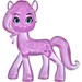 MY LITTLE PONY KUCYK PRINCESS PETALS HASBRO PRZEZROCZYSTA FIGURKA KONIK