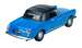 PEUGEOT 404 CABRIOLET OLD TIMER METALOWY SAMOCHODZIK WELLY 1:34