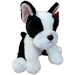 PIESEK PLUSZAK MASKOTKA SIEDZĄCY BOSTON TERRIER 28 cm PRZYTULANKA MIĘCIUTKI