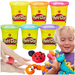 PLAY-DOH CIASTOLINA ZESTAW 6 KOLORÓW MASA PLASTYCZNA W SŁOICZKACH HASBRO