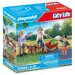 PLAYMOBIL CITY LIFE DZIADKOWIE Z WNUCZKIEM NA SPACERZE FIGURKI BABCIA