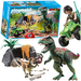 PLAYMOBIL DINOS ATAK T-REXA RUCHOMY DINOZAUR QUAD Z NAPĘDEM FIGURKI