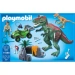 PLAYMOBIL DINOS ATAK T-REXA RUCHOMY DINOZAUR QUAD Z NAPĘDEM FIGURKI