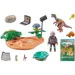 PLAYMOBIL DINOS DINOZAURY GNIAZDO STEGOSAURUSA I ZŁODZIEJ JAJ FIGURKI 71526