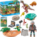 PLAYMOBIL DINOS DINOZAURY GNIAZDO STEGOSAURUSA I ZŁODZIEJ JAJ FIGURKI 71526