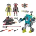 PLAYMOBIL ROBOT KONTRA SZYBOWIEC FUNKCJA STRZELANIA FIGURKI AKCESORIA 71578