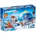 PLAYMOBIL STACJA POLARNA IGLO BADAWCZE LODOWY DOMEK SKUTER ŚNIEŻNY FIGURKI