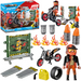 PLAYMOBIL STUNT SHOW POKAZ KASKADERSKI FIGURKA AKCESORIA 29 EL. 71256