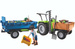 PLAYMOBIL TRAKTOR Z PRZYCZEPĄ FIGURKA AKCESORIA OWOCE WARZYWA COUNTRY 42EL.